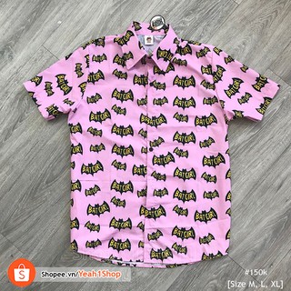 [Yeah1Shop]- Áo sơ mi hoạt hình Batman (M, L,XL) (SMHH)