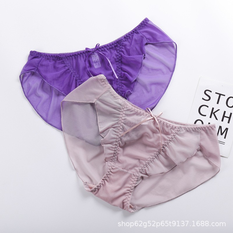 Quần Lót Ren Lụa Xuyên Thấu Gợi Cảm Sexy _ QR15 - S1 | BigBuy360 - bigbuy360.vn