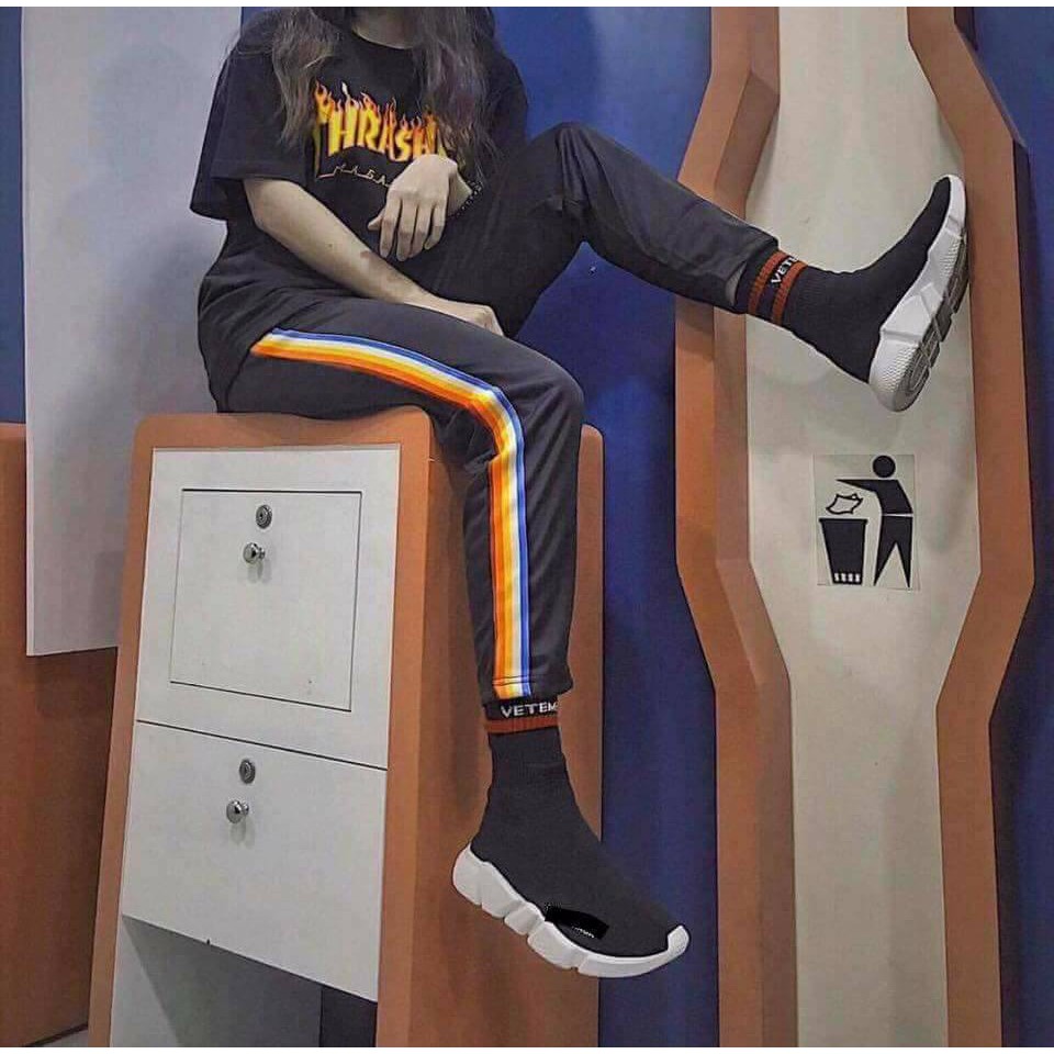 UNISEX - LINE PANTS - QUẦN CẦU VỒNG