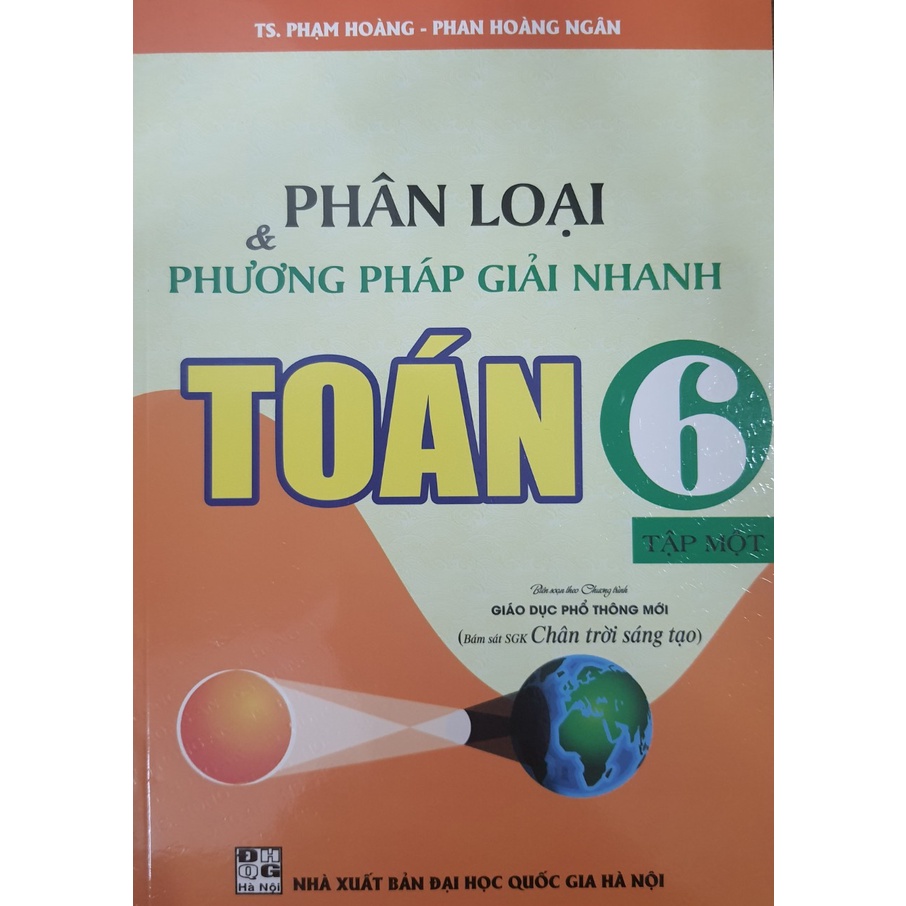 Sách - Phân loại &amp; Phương pháp giải nhanh Toán 6 tập 1