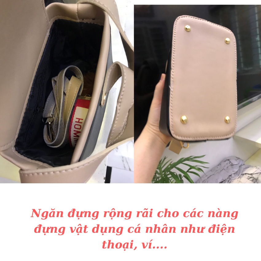 Túi xách nữ túi tote da đeo chéo thời trang công sở cao cấp HQ225