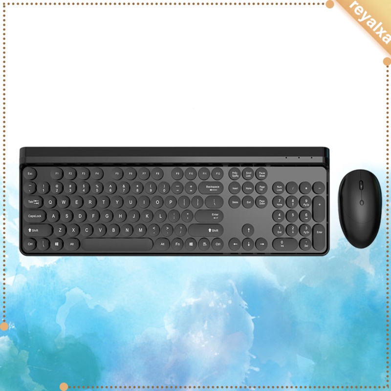 Bàn phím bluetooth không dây 2.4G có thể sạc lại cho Windows PC Smart TV