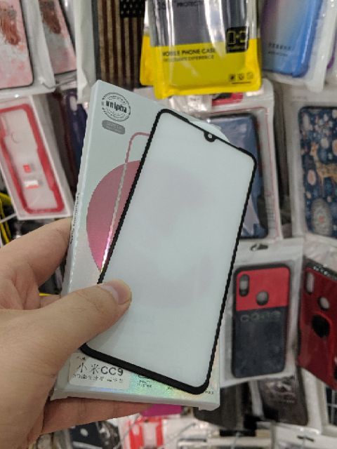 Kính cường lực ôm màn 3D cho Xiaomi Mi CC9 / Mi 9 full màn full keo bóng mượt cao cấp