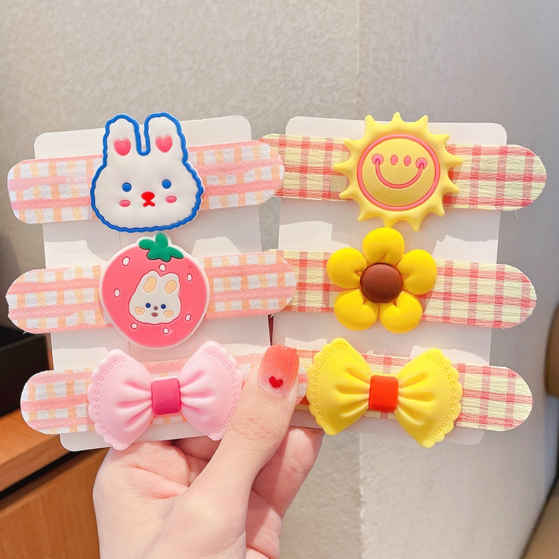 Set 3 Miếng Dán Tóc Tạo Kiểu, Cố Định Tóc Gọn Gàng