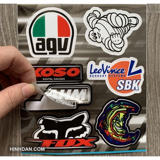 Tem Decal dán xe chống nước