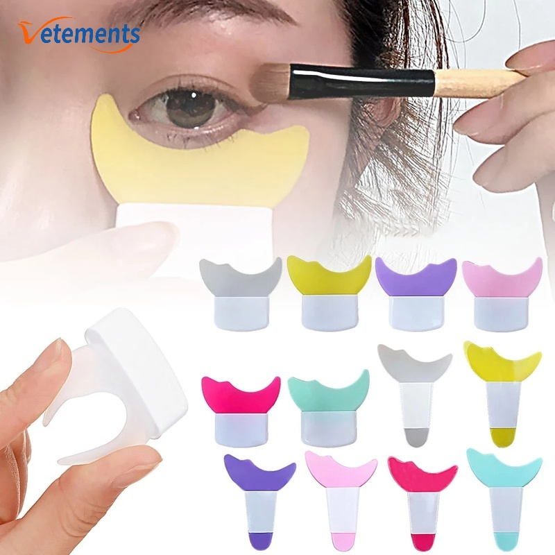 1 Mascara Trang Điểm Lông Mi Bằng Silicone Bền/Bút Kẻ Mắt Có Thể Rửa Sạch