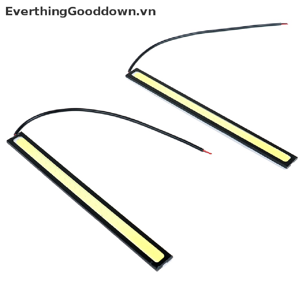 Everthinggooddown 2 Đèn led cob 12v Siêu Sáng Chống Thấm Nước Cho Xe Hơi