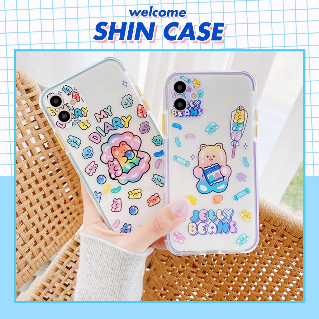 Ốp lưng iphone Chip Chip viền màu chống trượt 5/5s/6/6plus/6s/6splus/7/7plus/8/8plus/x/xr/xs/11/12/pro/max/plus/promax | BigBuy360 - bigbuy360.vn