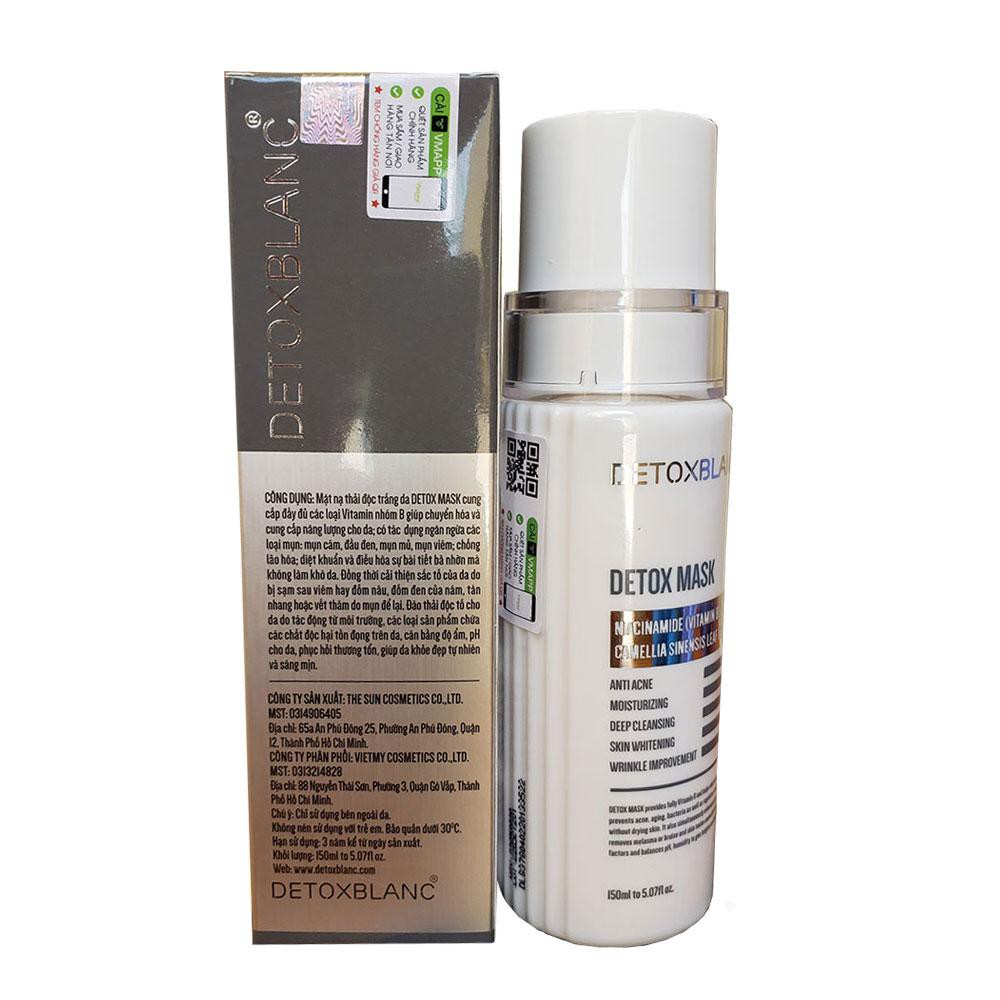Mặt nạ thải độc da Detox BlanC Mask 150ml