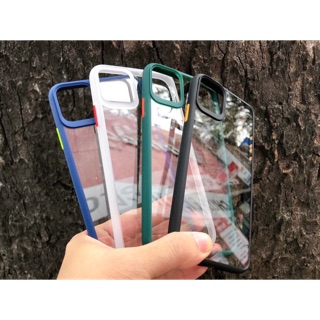 Ốp Rock Lưng trong viền màu ip11/ ip11 pro(5.8)/ ip11 pro Max