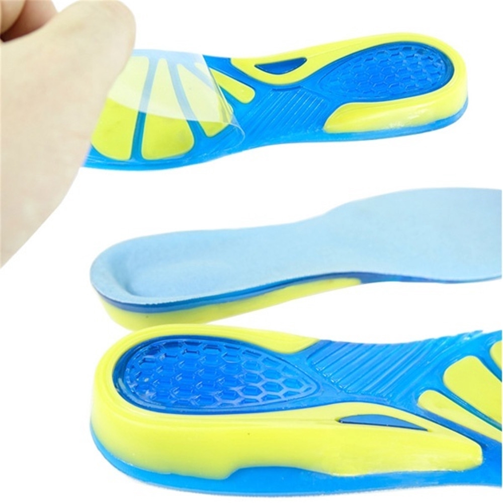 CACTU Running Sport Anti-Slip Soft Silicone for Fasciitis Heel  Massage Foot Pad