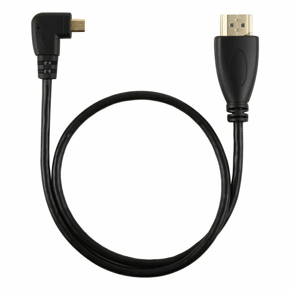 Dây Cáp Chuyển Đổi Micro Hdmi Sang Hdmi 1.4 1080p Hdtv 90 Độ