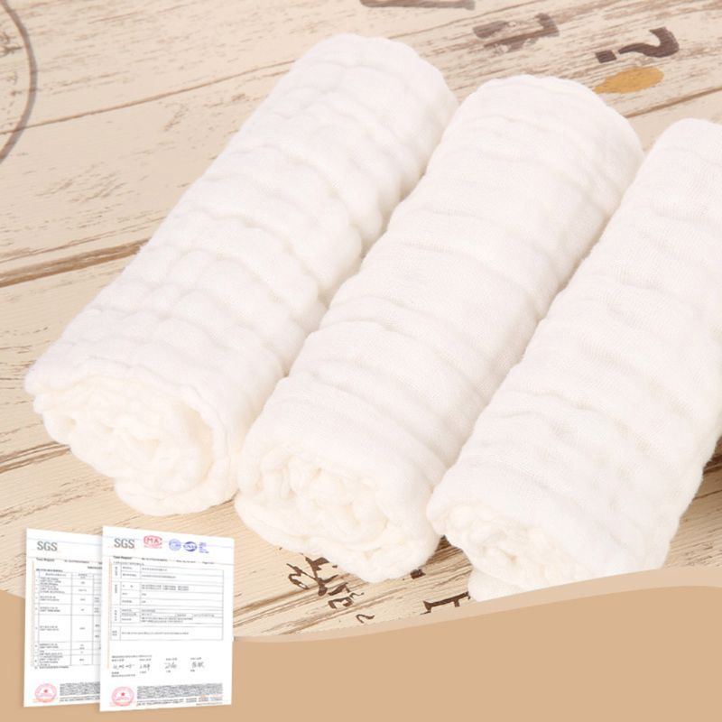 Set 5 Tã Lót Cotton Mềm Mại Tái Sử Dụng Được Dành Cho Bé