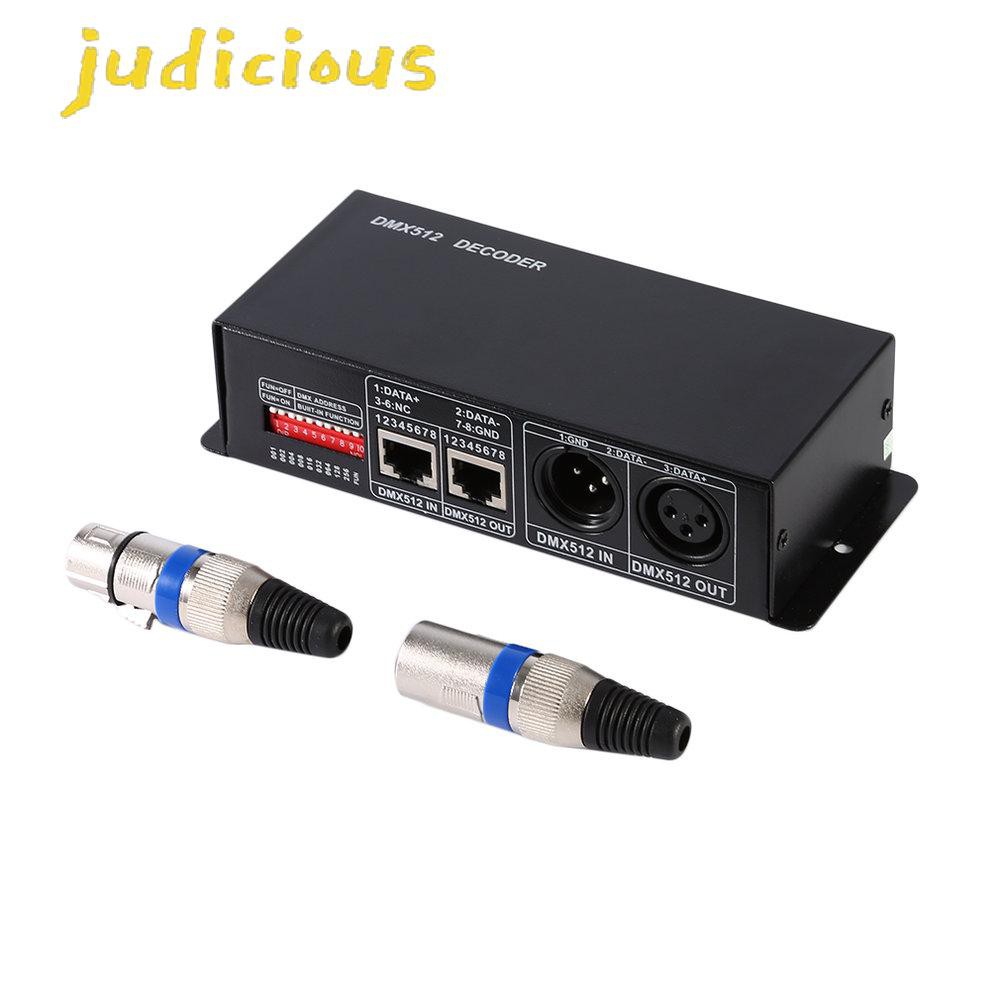 Bộ Giải Mã Đèn Led Rgb Dmx 512 3ch Dc12-24V Rgbw Dmx 512 | BigBuy360 - bigbuy360.vn