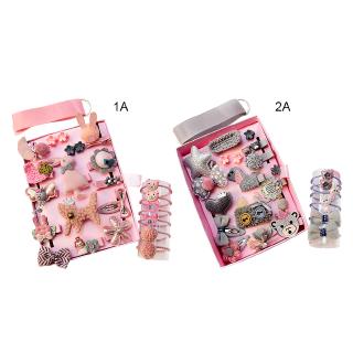 Set Kẹp Tóc Công Chúa Dễ Thương Cho Bé Gái