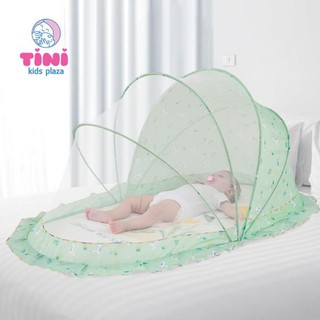 Mùng chụp gấp gọn cao cấp chống muỗi cho bé