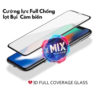 Cường lực 9D Full màn hình iPhone X/XS (cường lực iphone x, themixshop)
