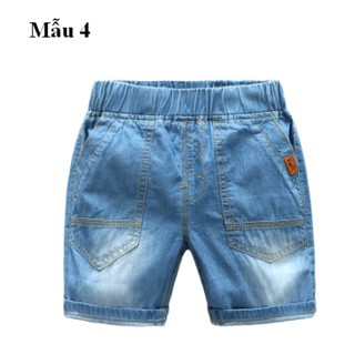 Quần short jeans bé trai đẹp