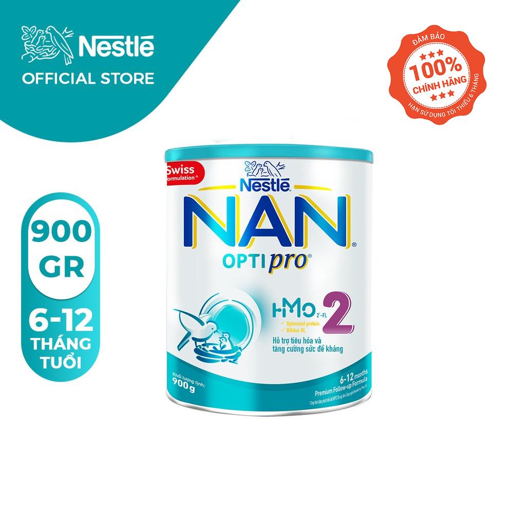 Sữa Bột Nestle NAN OPTIPRO 2 HMO Hộp 900g