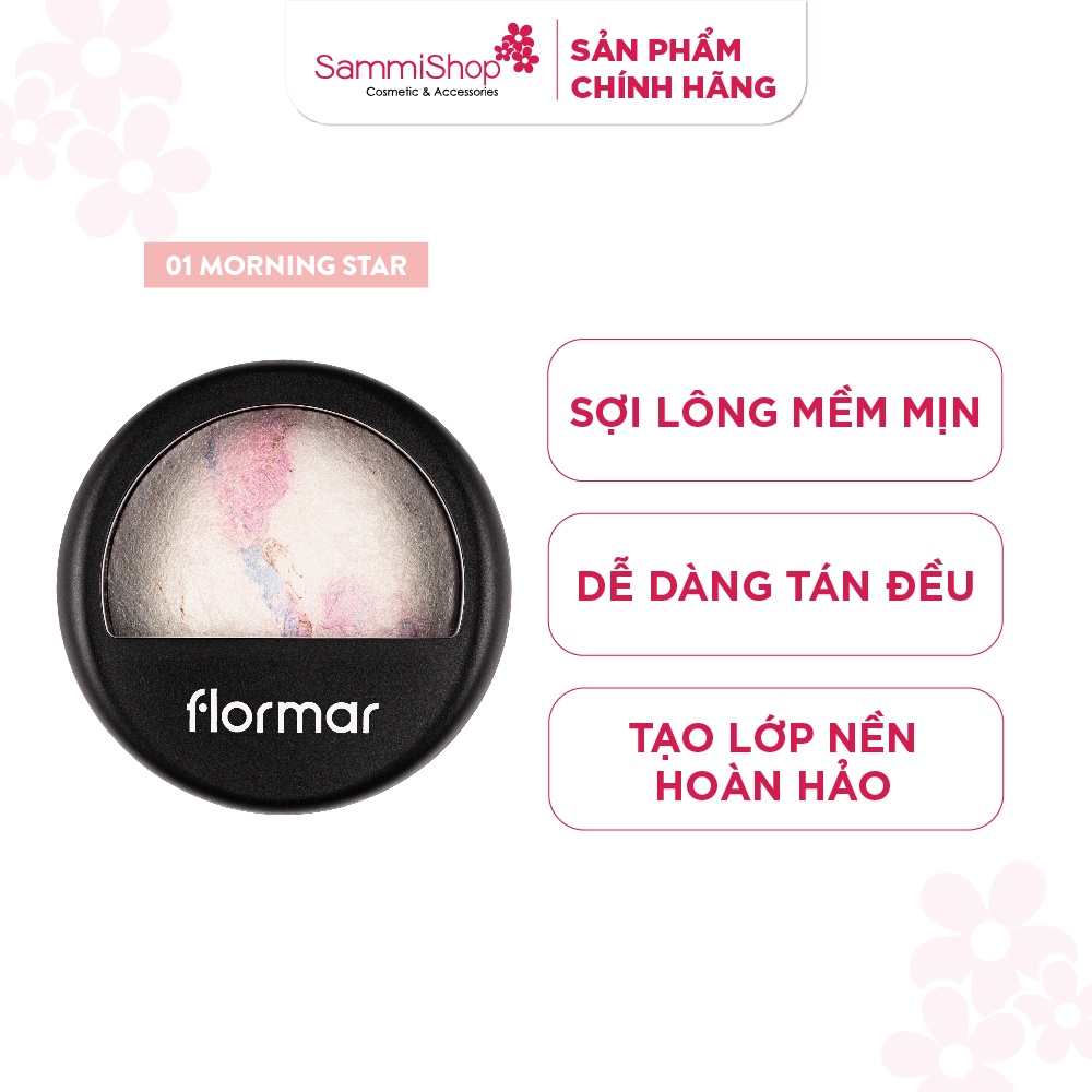 Flormar Phấn trang điểm Powder Illuminator #01 Morning Star 7g