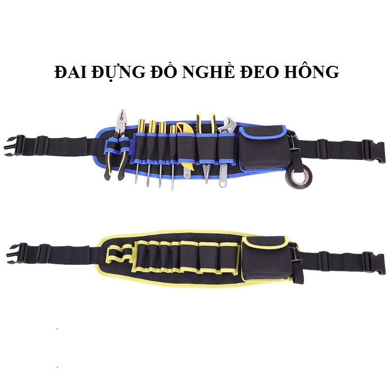 Túi , đai , giỏ đồ nghề đeo hông , thắt lưng, Túi Đựng Dụng Cụ Sửa Chữa Cho Thợ Điện, Thạch Cao
