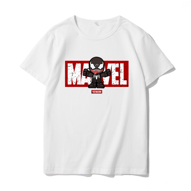 Marvel áo nam Nữ Cổ Tròn In Hình Venom S-4Xl