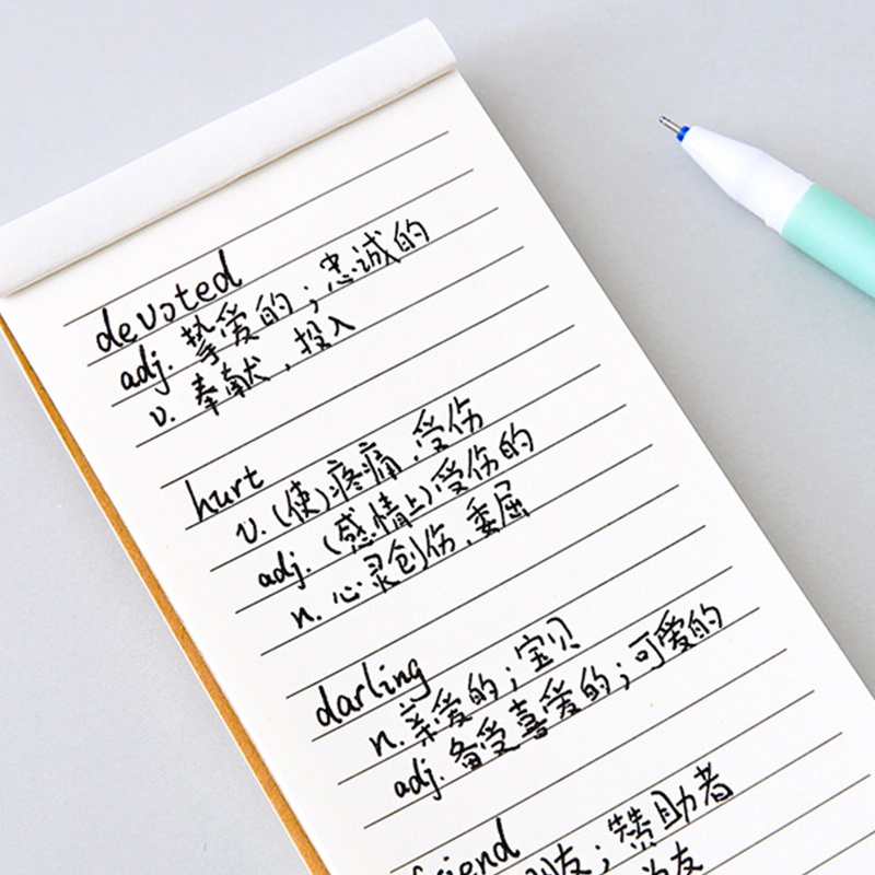 Tập Giấy Ghi Chú Bỏ Túi Hàng Tuần Tiện Lợi