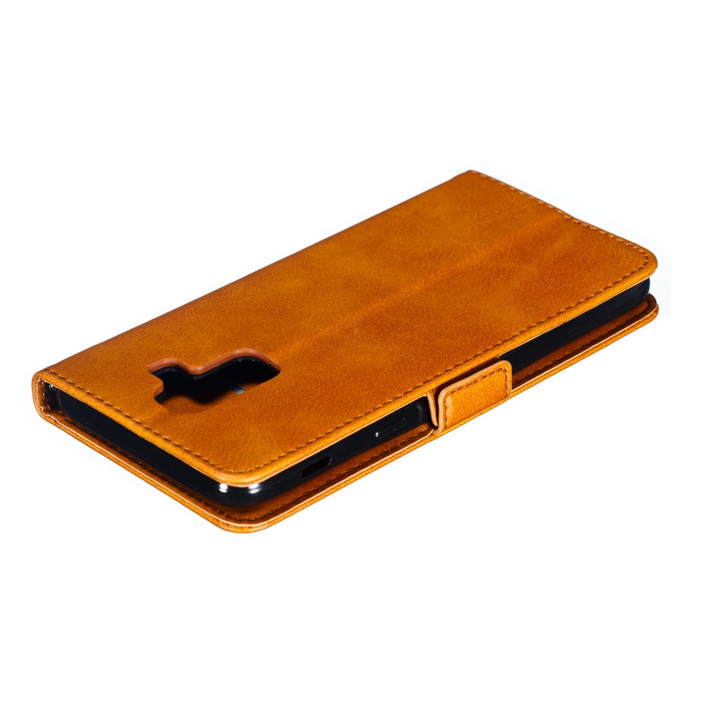 Bao da điện thoại màu trơn cho dòng Samsung J8 (2018) | BigBuy360 - bigbuy360.vn