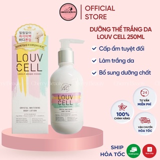 Dưỡng Thể Trắng Da Toàn Thân Louv Cell 250ml [Mẫu Mới 2021]date 2024