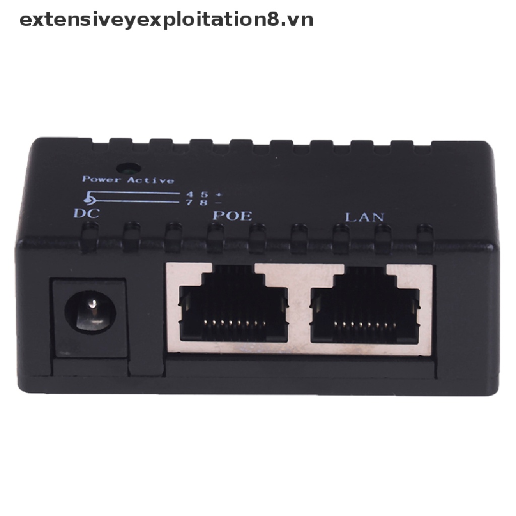 Thiết Bị Truyền Tín Hiệu POE Cho Camera IP Điện Thoại 12V - 48V