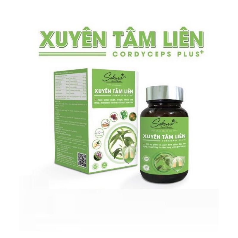 Sakura Xuyên Tâm Liên hộp 30 viên/  dạng xịt