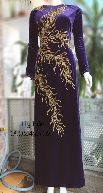 Áo dài mẹ/ bà sui thiết kê cao cấp