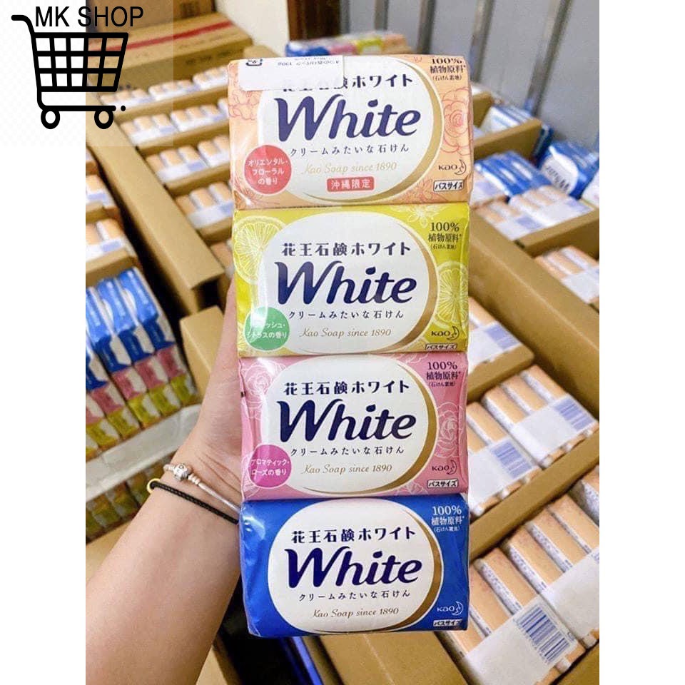 Xà Phòng Tắm Kao White 130g Nội Địa Nhật Bản