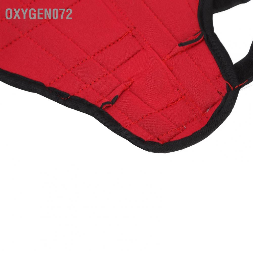 Oxygen072 Oxygen072 Nẹp chân chó Đàn hồi an toàn chống va đập Tấm đệm đầu gối cho thú cưng với dải phản quang vật nuôi và