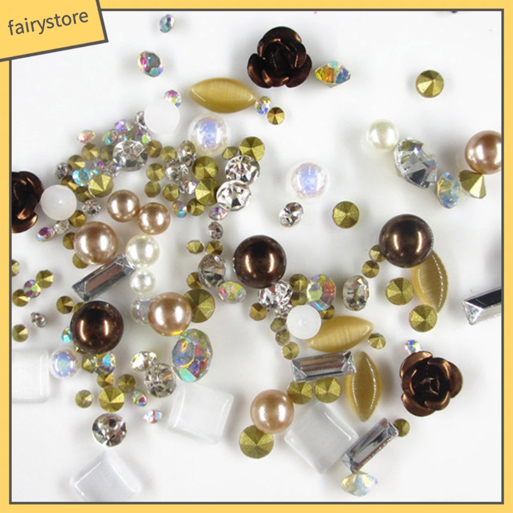 Hộp phụ kiện trang trí móng tay nghệ thuật chuyên dụng chất lượng cao