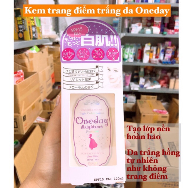 Kem dưỡng trắng da One Day