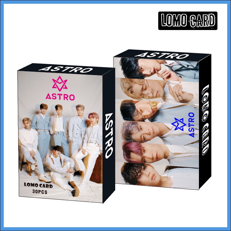 Set 30 Ảnh Thẻ Lomo EXO ASTRO SEVENTEEN Album TXT Straykids ATEEZ AESPA LOONA