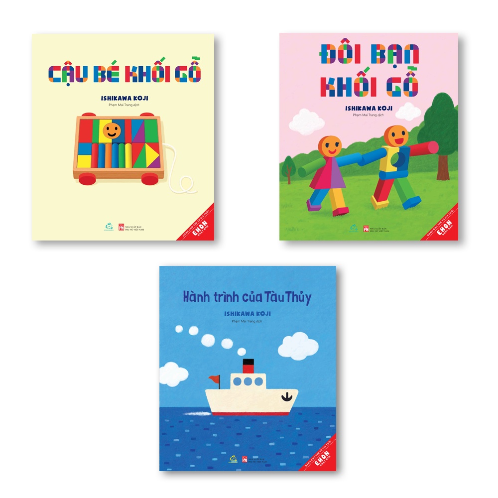 Sách Bộ truyện tranh Ehon Nhật Bản - Những người bạn khối gỗ