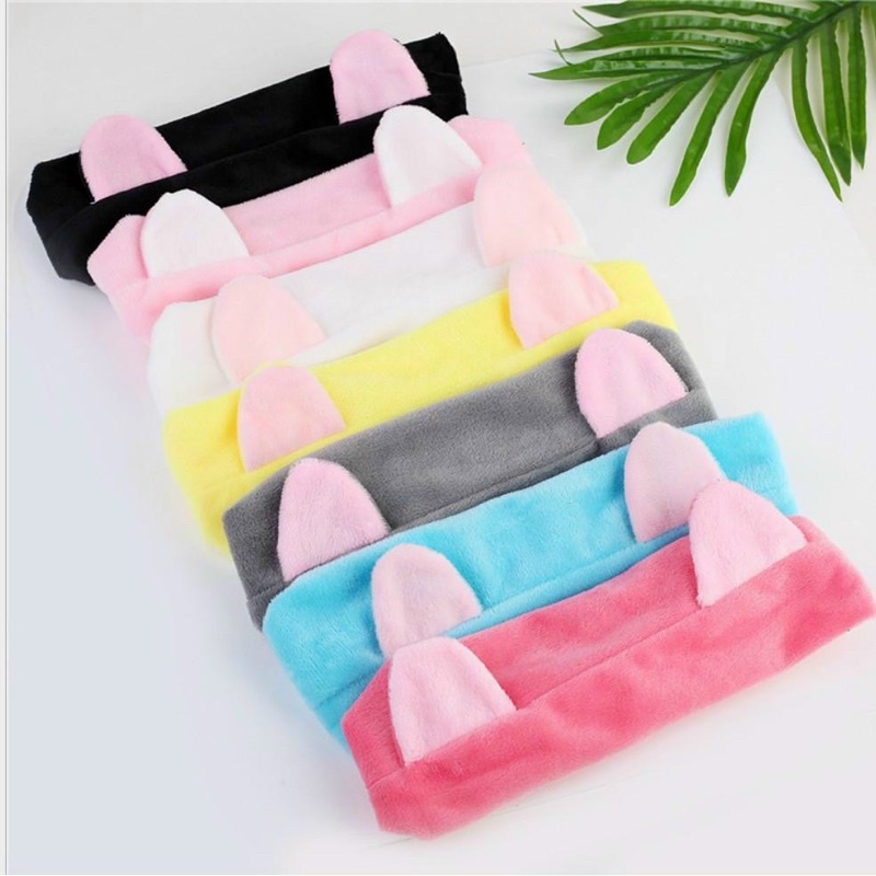 Băng đô tuban hình tai mèo siêu xinh ( shop giao màu ngẫu nhiên )