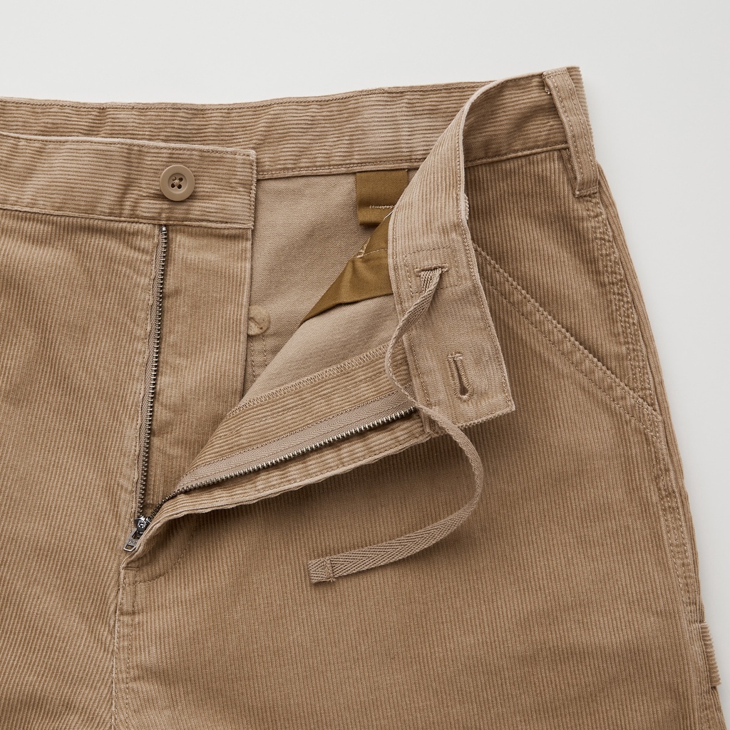 Quần Corduroy Uniqlo hàng xách tay chính hãng màu nâu