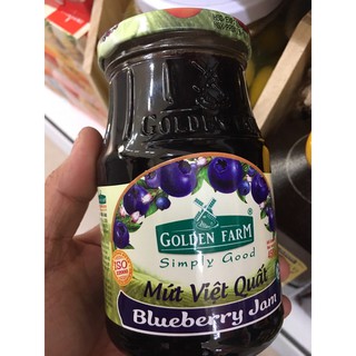 mứt việt quất golden farm 450g