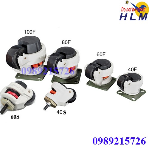Bánh xe FOOT MASTER GD-100F | Bánh xe Đẩy FOOT MASTER GD-100F |  Bánh xe Đẩy FOOT MASTER