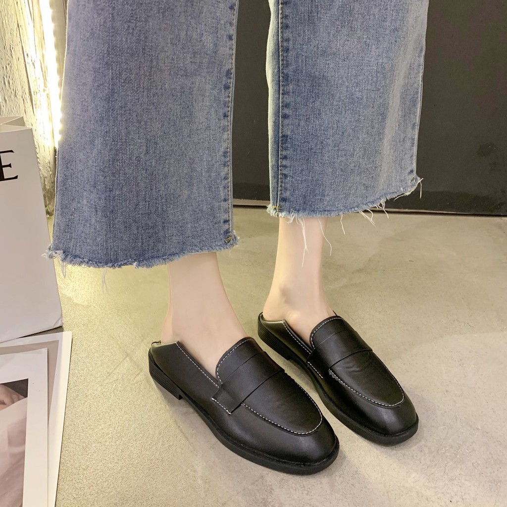 Giày bít mũi dễ thương phong cách Hàn Quốc cho nữ | BigBuy360 - bigbuy360.vn