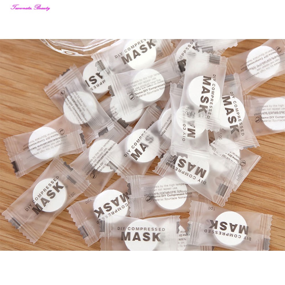 Mặt nạ giấy dạng nén sử dụng 1 lần tiện dụng | BigBuy360 - bigbuy360.vn