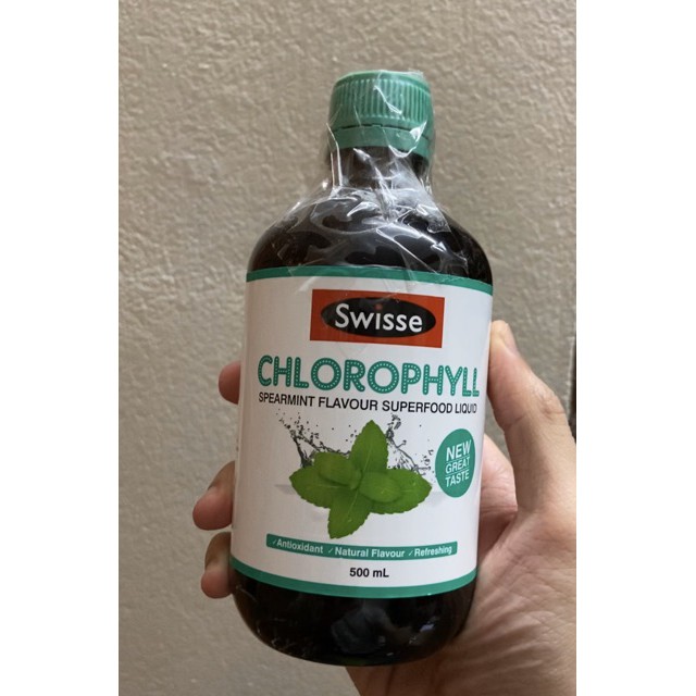 Nước Diệp Lục Swisse Chlorophyll 500ml Của Úc