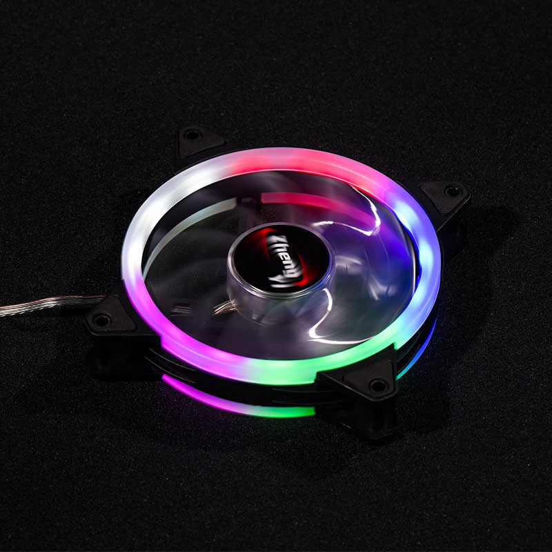 Quạt Tản Nhiệt Có Đèn Led Rgb 12cm Dc 12v Cho Pc Cpu