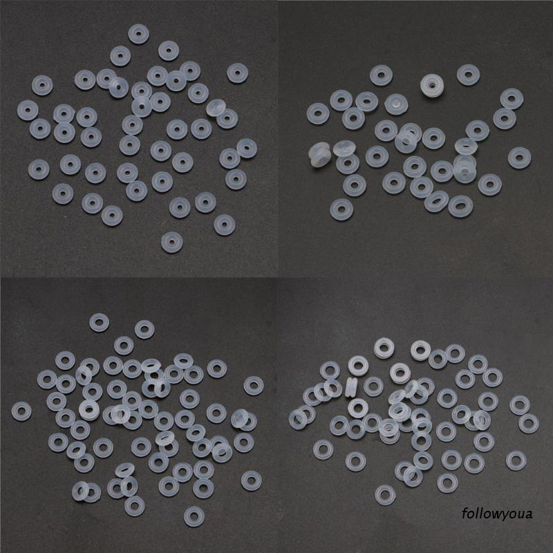 Set 100 Hạt Silicone Dùng Làm Vòng Tay