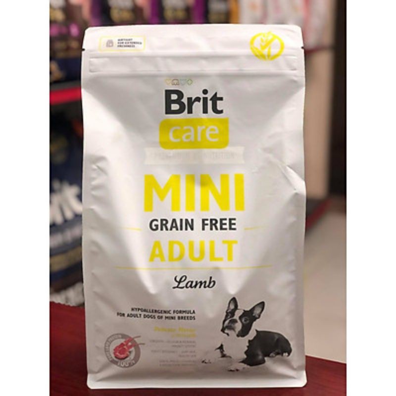 hạt không ngũ cốc cho chó trưởng thành brit care 400g