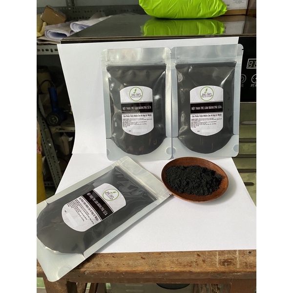 Bột tinh than tre làm bánh,làm trà sữa 50gr