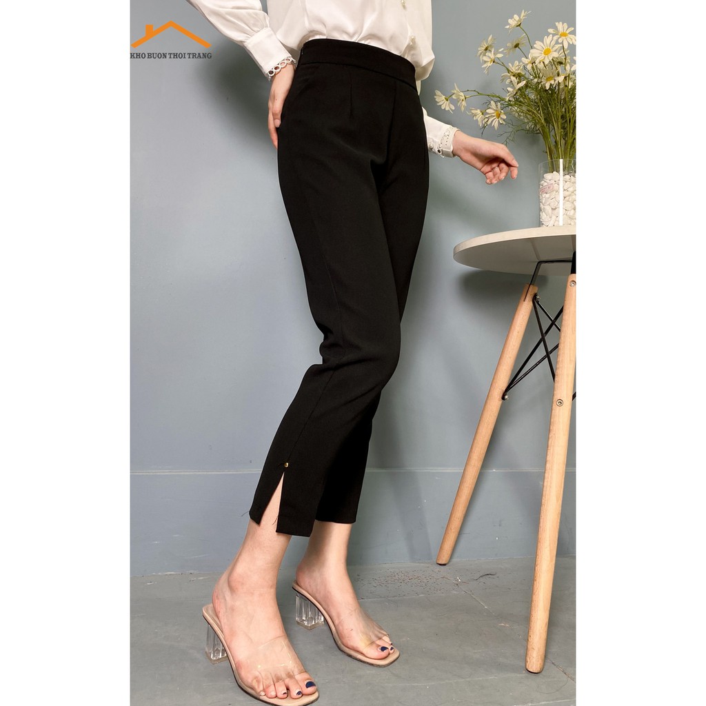 [Mã FAMAYWA giảm 10K đơn 50K] Quần baggy khoá sườn xẻ gấu | BigBuy360 - bigbuy360.vn